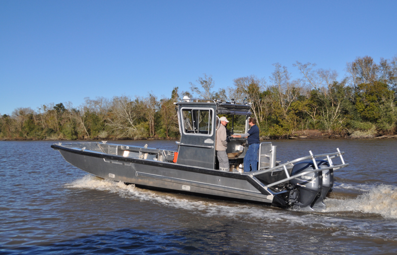 aluminium catamaran workboat