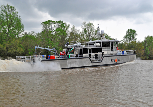 aluminium catamaran workboat