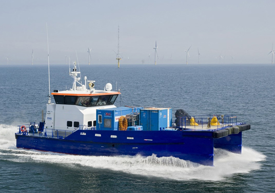 catamaran workboat