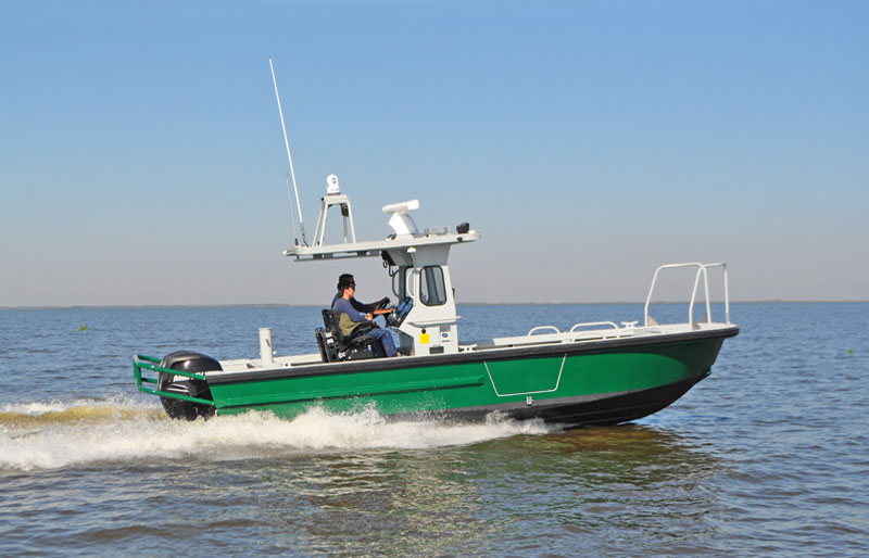 aluminium catamaran workboat