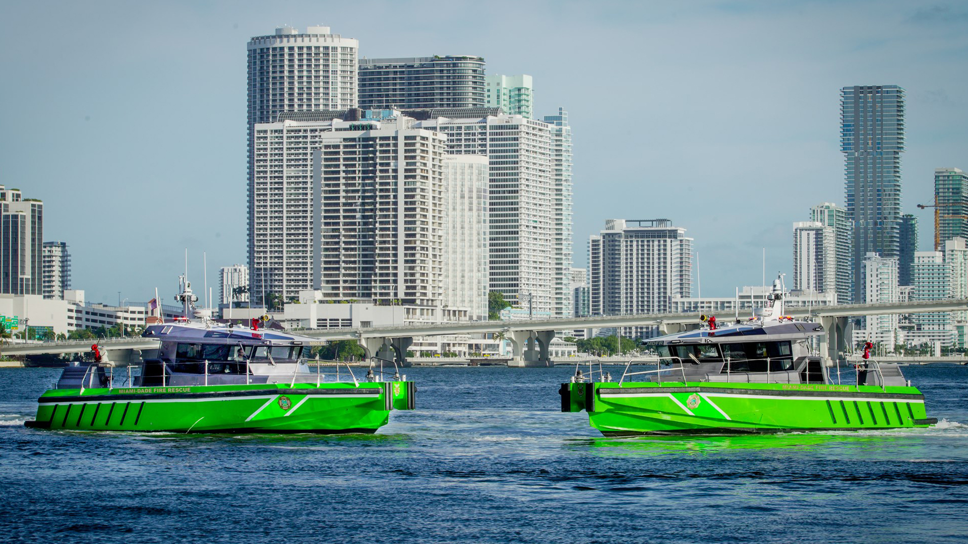 February 1st, 2021: Metal Shark Delivers Two 50' Fireboats to 