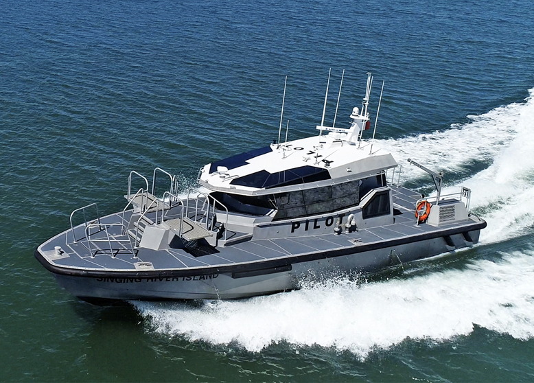 November 23rd, 2021: Metal Shark Delivers 55-Foot Pilot Boat to Pascagoula Pilots