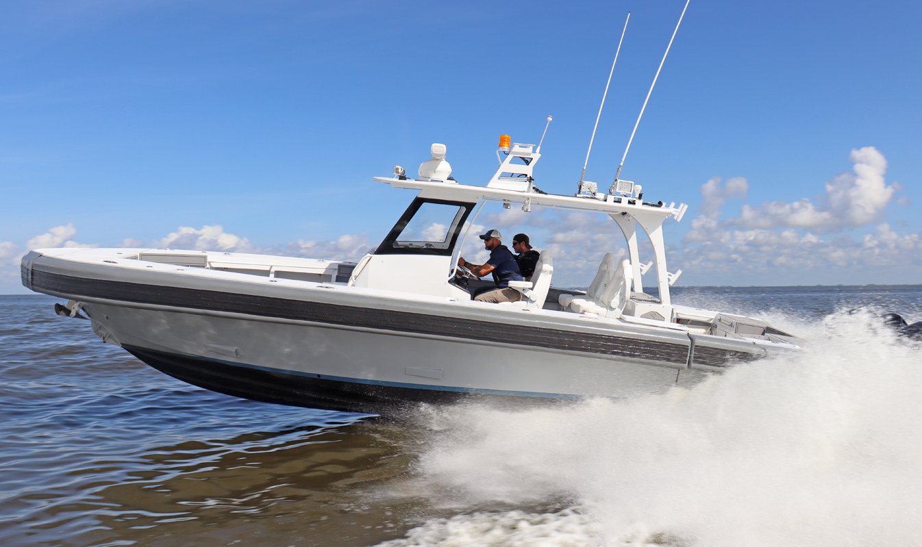 36 Fearless Yacht Tender Metal Shark