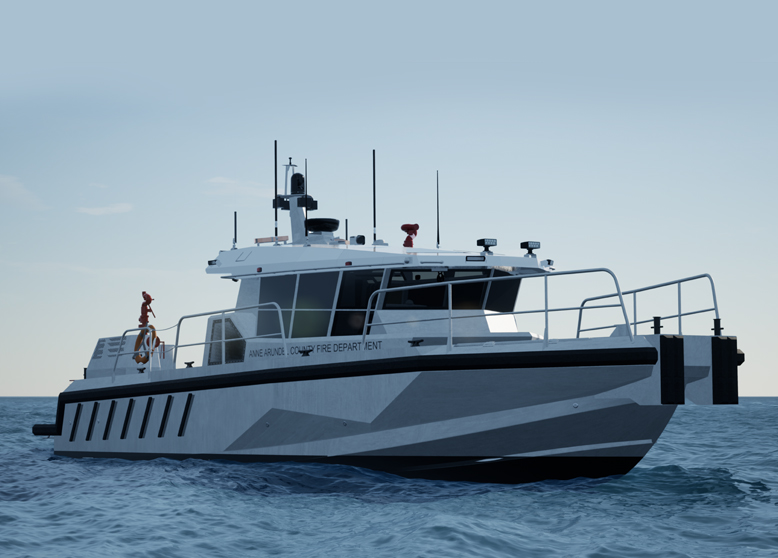 October 26th, 2023: Metal Shark Building 50′ Fireboats for Anne Arundel County Fire Department