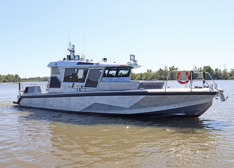 April 7th, 2026: Metal Shark Delivers 55′ Patrol Vessel to Massachusetts State Police Marine Unit