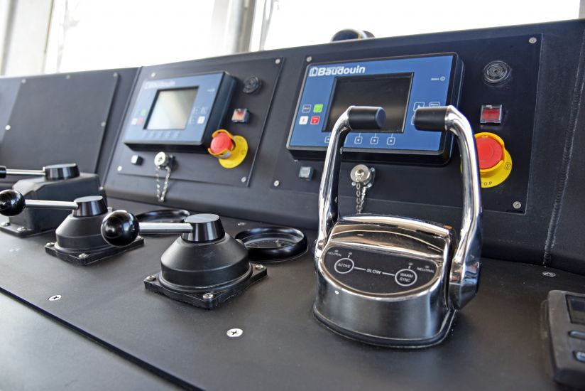 NYC Ferry Helm Detail