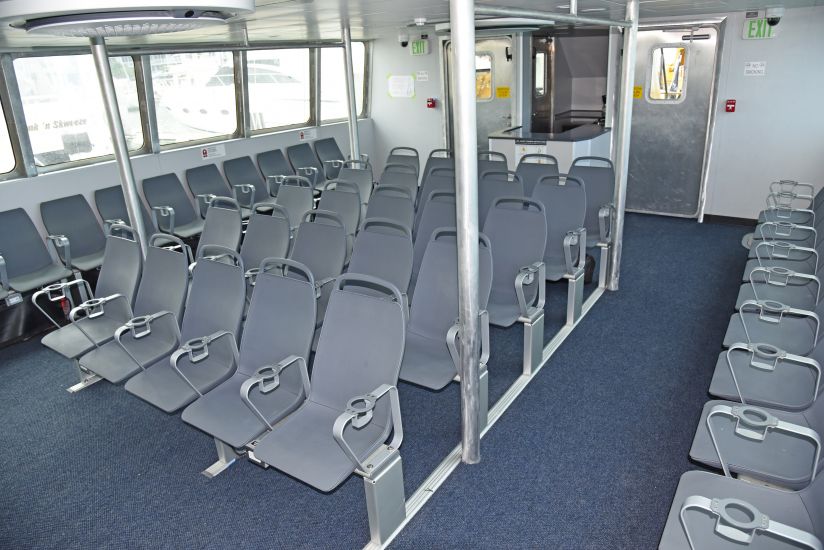 Main deck seating.